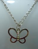 Colar com Borboleta e Strass